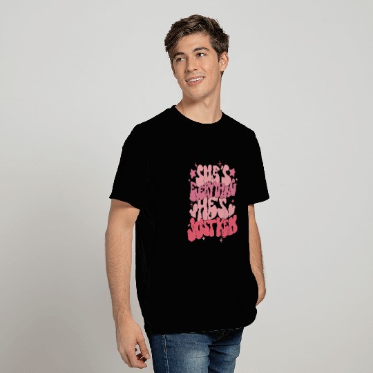 Groovy Retro She's Everything He's Just Ken T Shirts