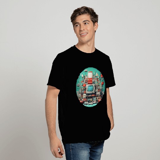 Retro Gaming Magic: Unleash the 8-Bit Nostalgia! T Shirts