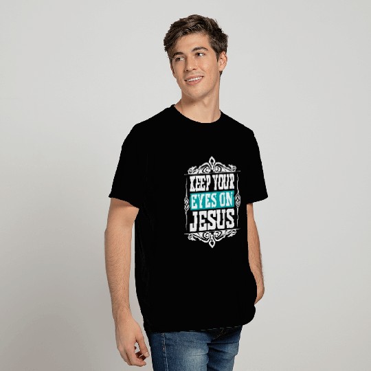 Keep Your EyesOn Jesus Christian Christmas T Shirts