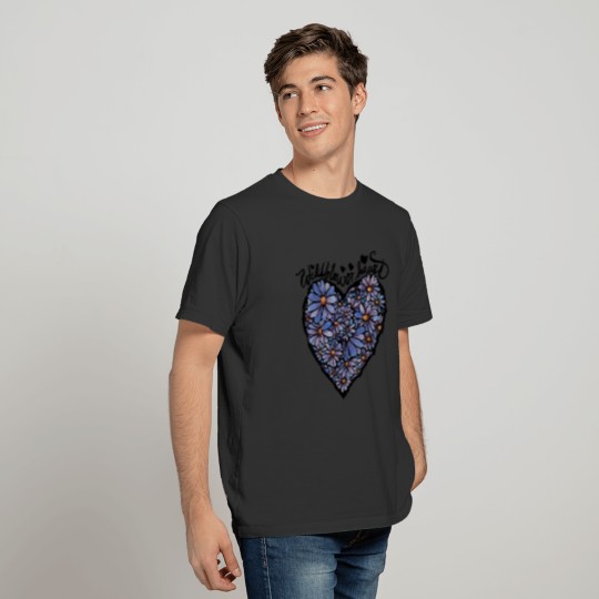 Wildflower Heart T Shirts