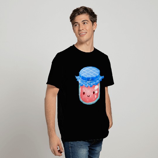 Cute Strawberry Jam Jar T Shirts