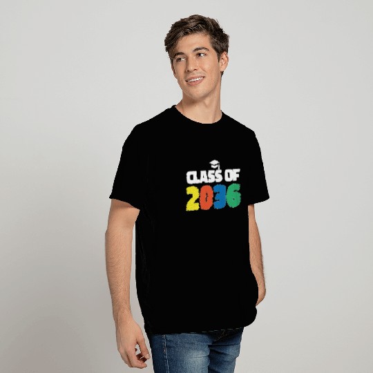 Class Of 2036 Back To School Kindergarten Class T Shirts