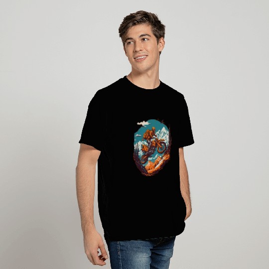 Mountain Motorcycle T Shirts: Adventure Awaits!