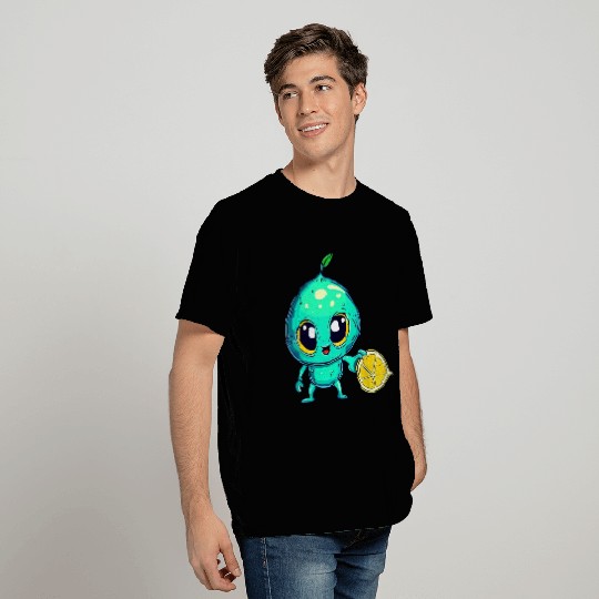 Alien Fruit Magic: Sweet Lemon from Outer Space T Shirts