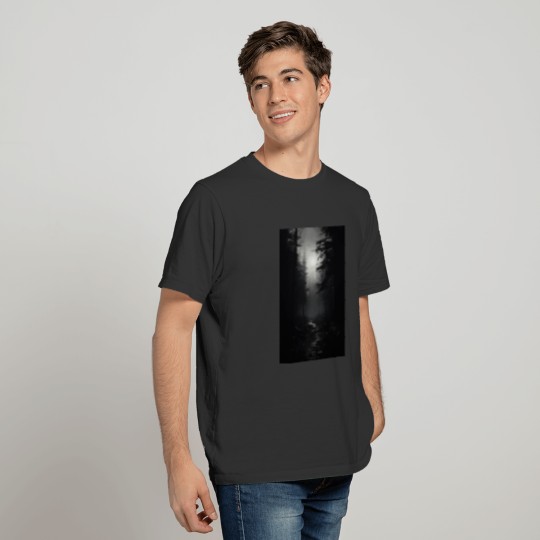 Black and White Forest T Shirts