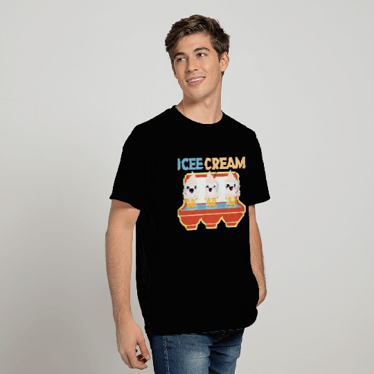 Cute Vanilla Ice Cream T Shirts