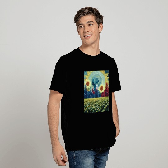 The Sunflower Field T Shirts