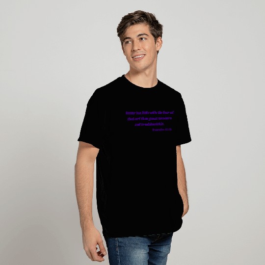 Holy Bible Verse Proverbs 15-16 T Shirts
