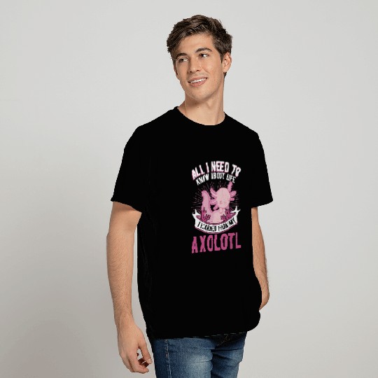 Axolotl Gift Salamander T Shirts