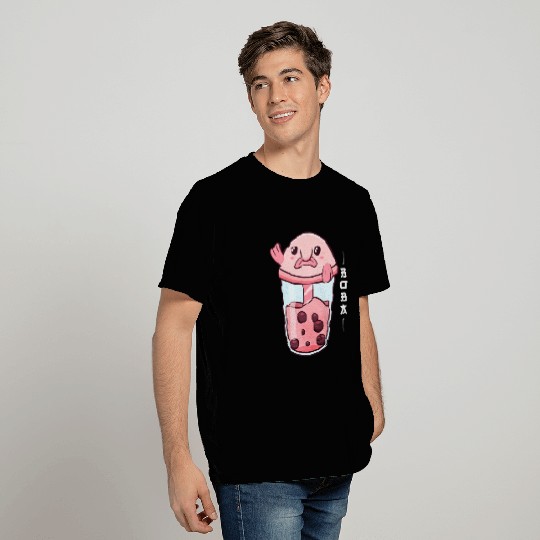 Blobfish Bubble Milk Tea T Shirts