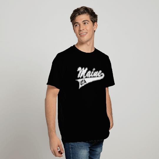 Maine USA T Shirts