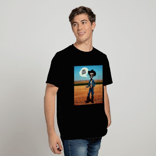 “I FEEL SOOOOO HUMAN!” – WITTY ALIEN-ART T Shirts