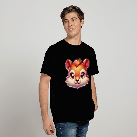 Cute Head Squirrel Animal Lover Design T Shirts