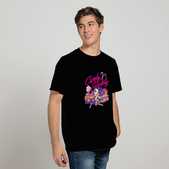 Candy Security Mom Dad Matching Birthday Costume T Shirts