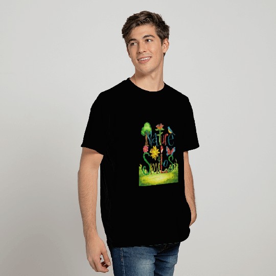 Nature Smiles - Spring Season T Shirts