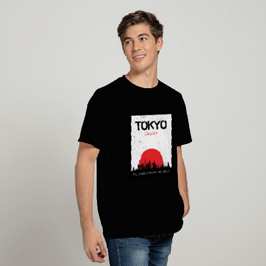 Tokyo the Largest City in the World T Shirts