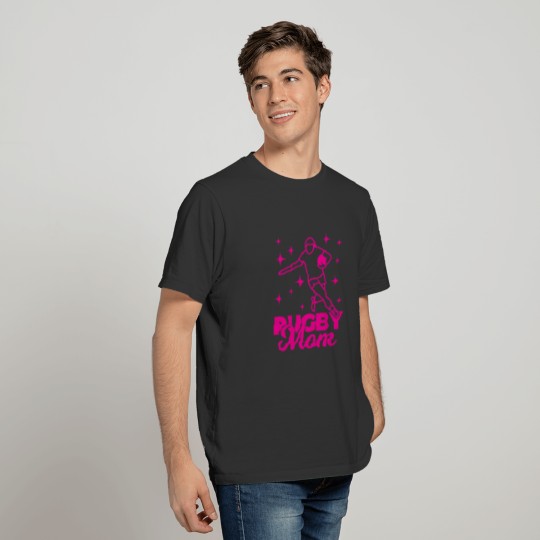 Funny Rugby Mom T Shirts