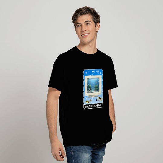 Frutiger Aero Aesthetic Tech Computer Aquarium T Shirts