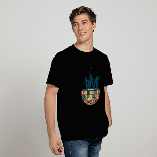 Disco ball - Dancing - Groovy - Clockwork Elements T Shirts
