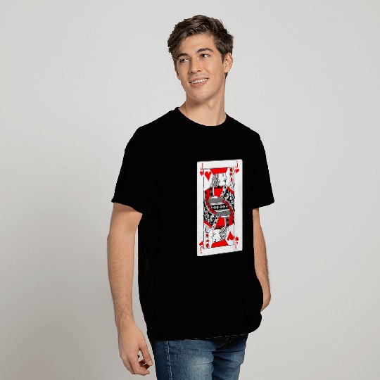 Jack Playing card hearts T Shirts