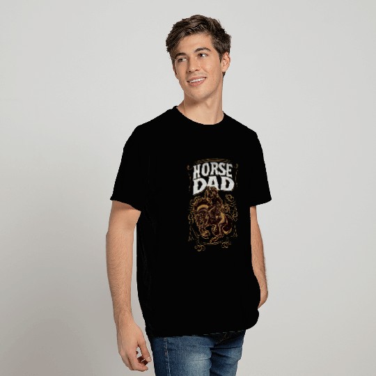 Horse dad T Shirts