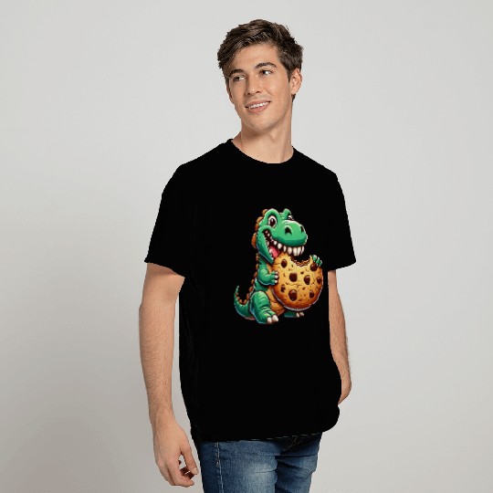 Dino T-Rex Dinosaur Cookie Candy T Shirts