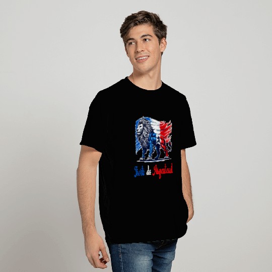 The pride Argenteuil flag design T Shirts