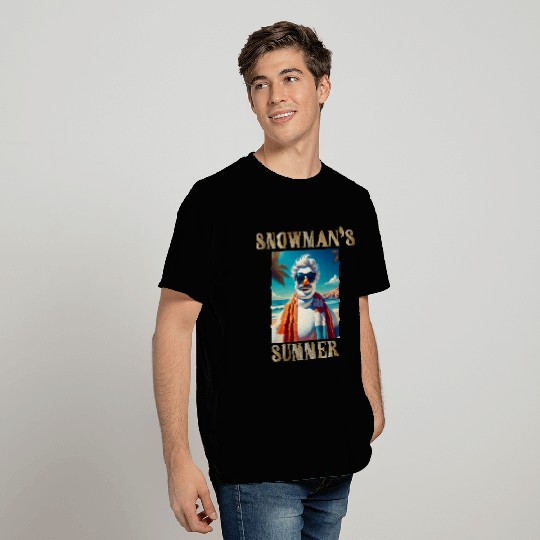 Chillin' Snowman: A Summer Surprise T Shirts