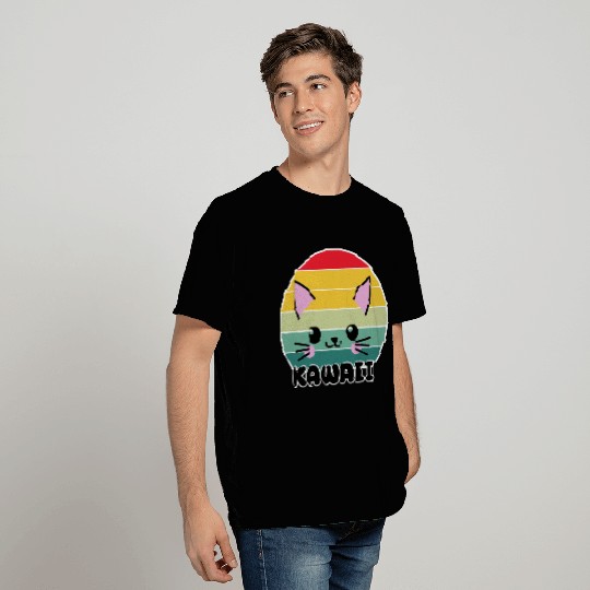 Kawaii Cat Face, Cat Lovers T Shirts