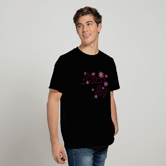 SNOWFLAKE "PINK IVY" GRAPHIC T Shirts