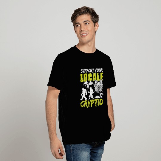 UFO Fantasy Cryptid Support Your Locale Cryptid T Shirts