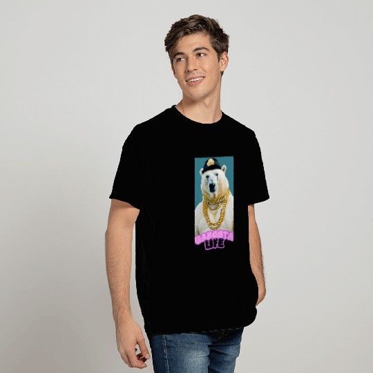 Gangsta Life Polar Bear 2 T Shirts