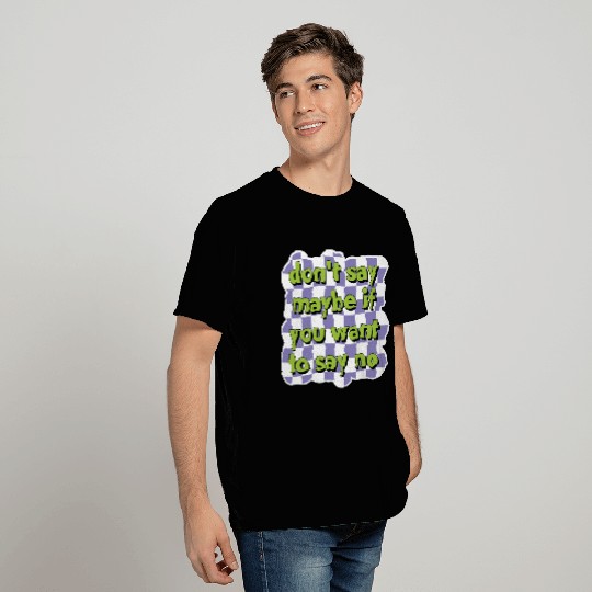 Assertive Choice Checkerboard T Shirts