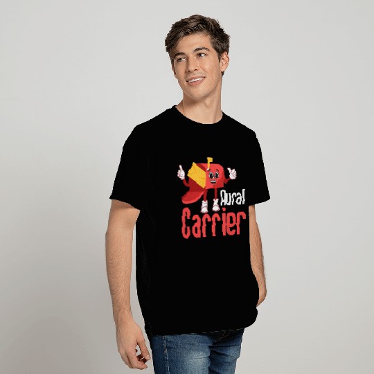 Rural Carrier Mailman Postal Worker T Shirts