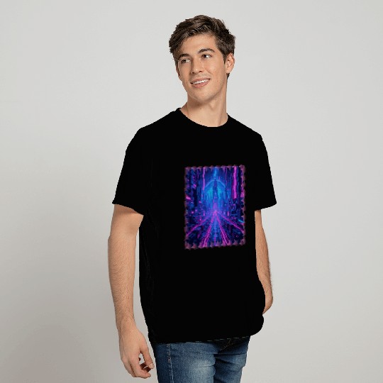 Cyberpunk Dreamscape T Shirts