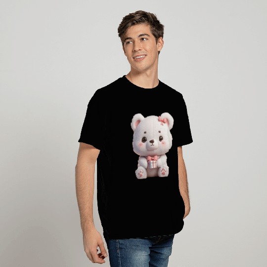 Sweet Teddy Bear and Gift Box T Shirts