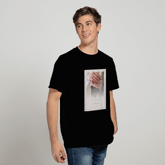 Light Pink Elegant and Minimal Wedding Invitati T Shirts