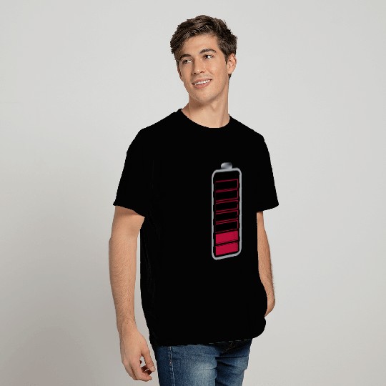 Great Low Battery Icon T Shirts T Shirts