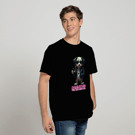 Dalmatian the Influencer T Shirts