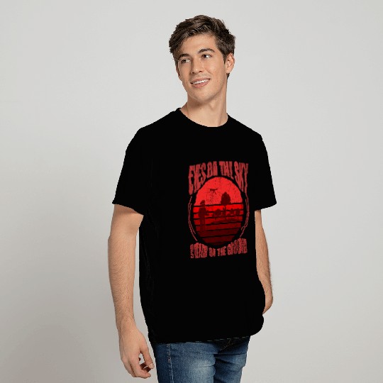 EYES ON THE SKY, MAP DRONE T Shirts