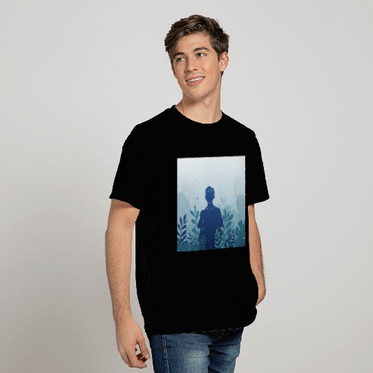 Serene Forest Silhouette T Shirts