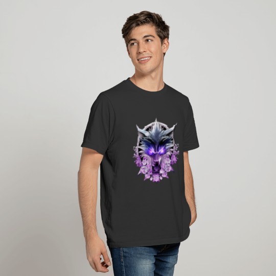 purple wolf T Shirts