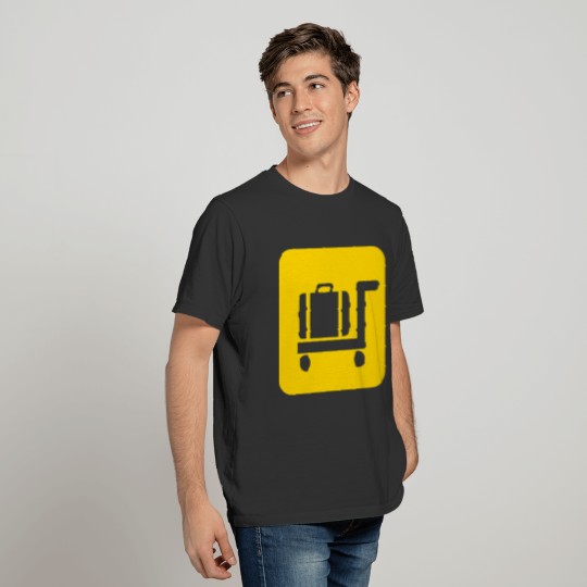 backpack suitcase rucksack bag aktenkoffer87 T-shirt