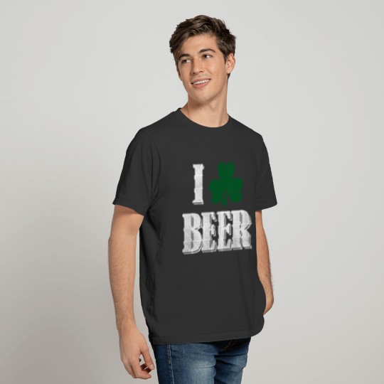I Shamrock Beer - Hunter T-shirt