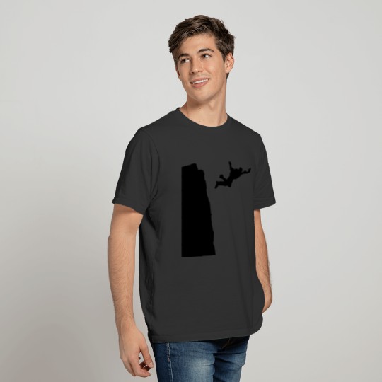 Base jumping Silhouette T-shirt