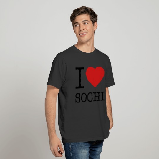 I LOVE SOCHI T-shirt