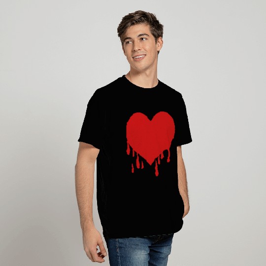 11 LOVE Broken Bleeding Heart heartbreak Valentine T Shirts