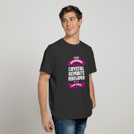 Crystal Reports Developer T-shirt