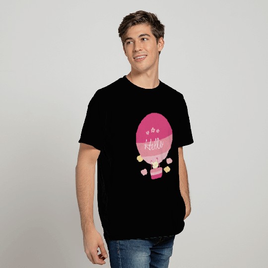 Balloon Hello T Shirts