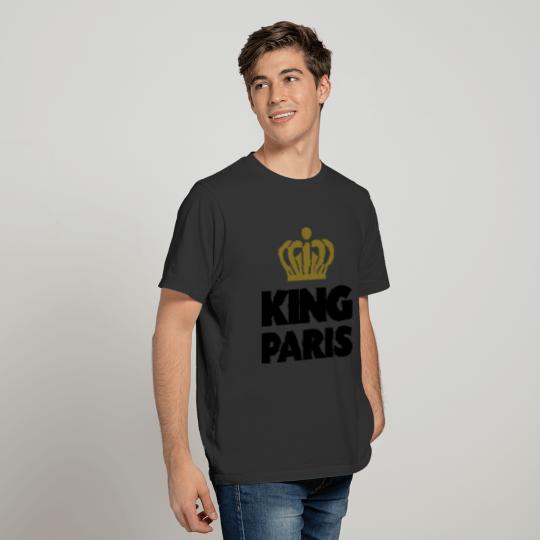 King paris name thing crown T-shirt